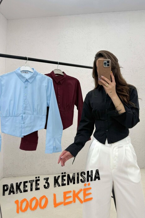 PAKETE 3 KEMISHA SHUME NGJYRESHE PER FEMRA - KLAUDIO FASHION