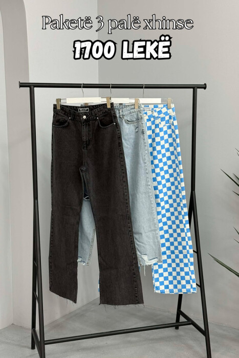 PACK OF 3 PIECES WOMAN JEANS MULTIPLE/SHNGJ - 1