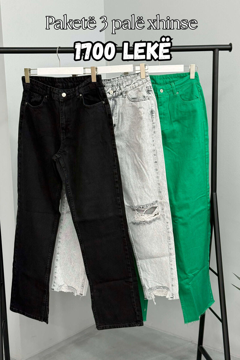 PACK OF 3 PIECES WOMAN JEANS MULTIPLE/SHNGJ - 1