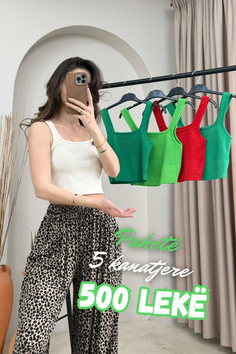 PACK OF 5 WOMAN TANK TOPS MULTIPLE/SHNGJ - 