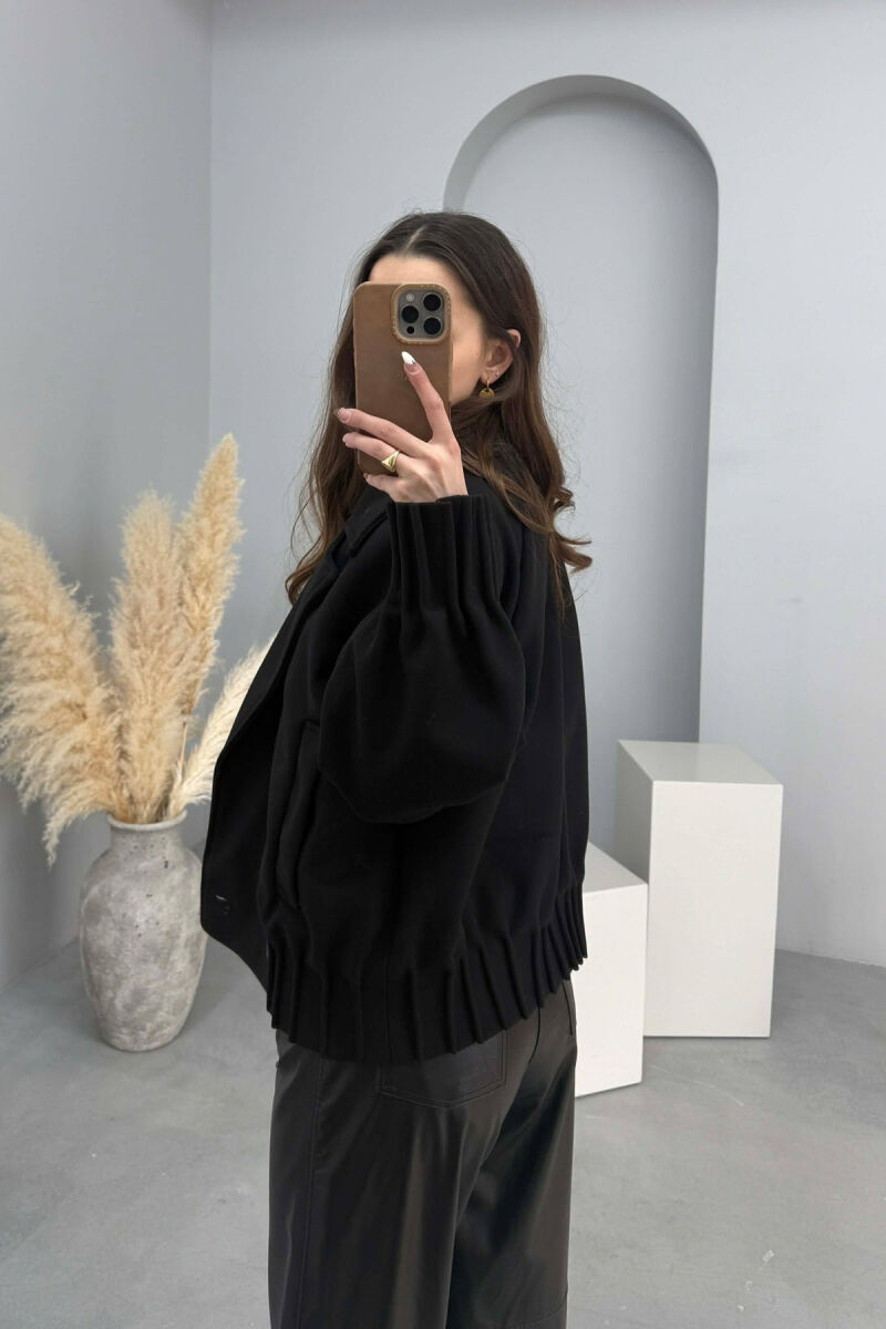 PALLTO E THJESHTE NJE NGJYRESHE PER FEMRA NE NGJYRE TE ZEZE - 4