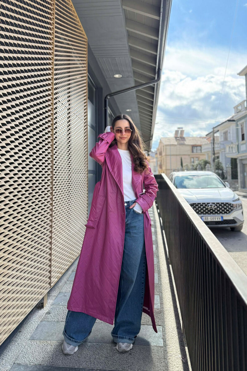 PALLTO LEKURE E GJATE NJE NGJYRESHE PER FEMRA NE NGJYRE LEJLA - 5