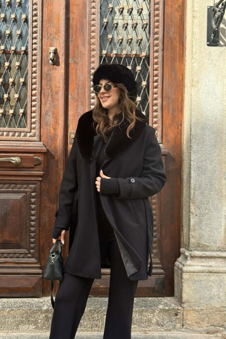 PALLTO ME JAKE GEZOFI PER FEMRA NE NGJYRE TE ZEZE - 3