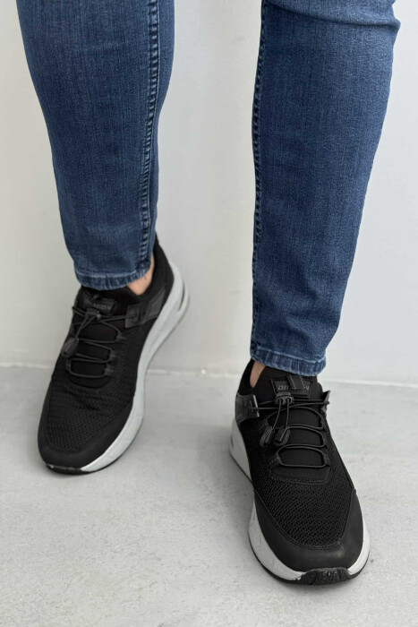 PALTFORM LACING MEN SNEAKERS BLACK/ E ZEZE - 2