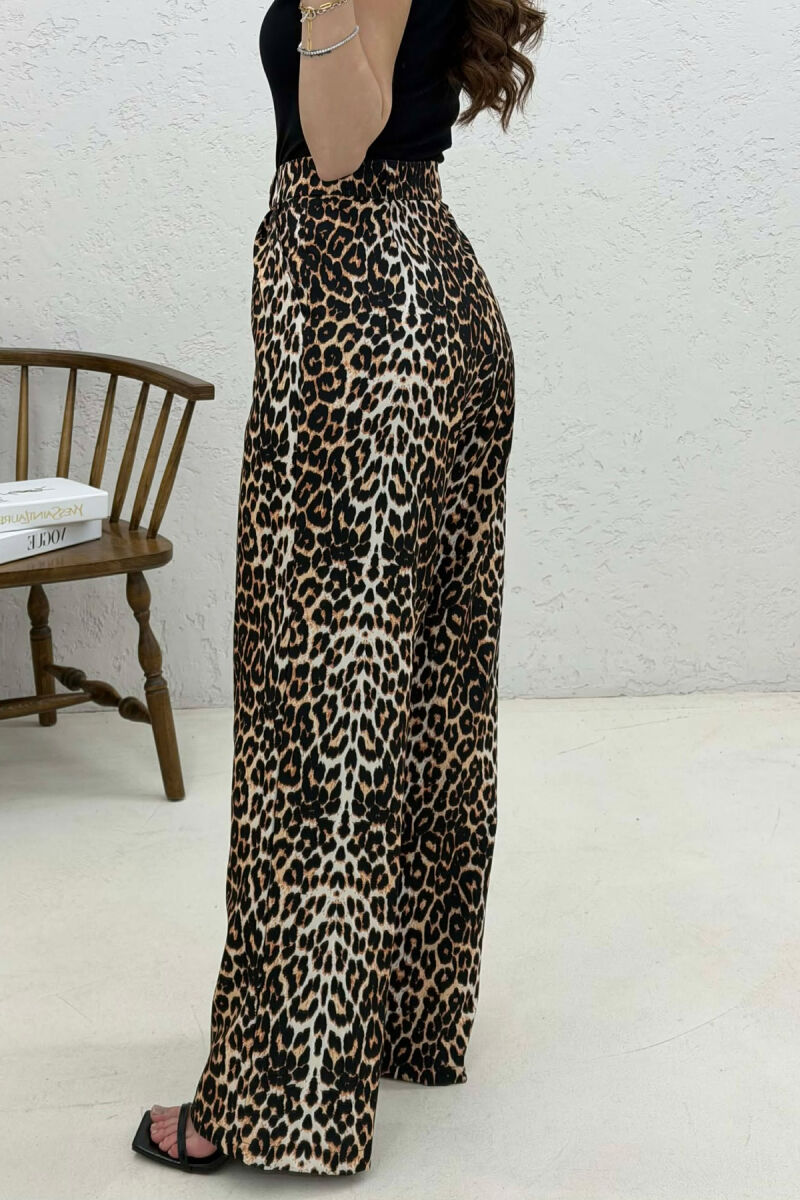 PANTALLONA ME PRINT LEOPARDI PER FEMRA - 2