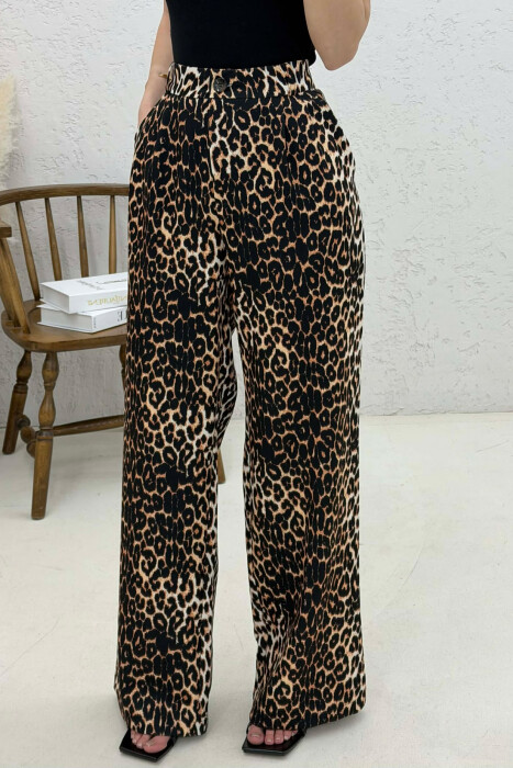 PANTALLONA ME PRINT LEOPARDI PER FEMRA - 3