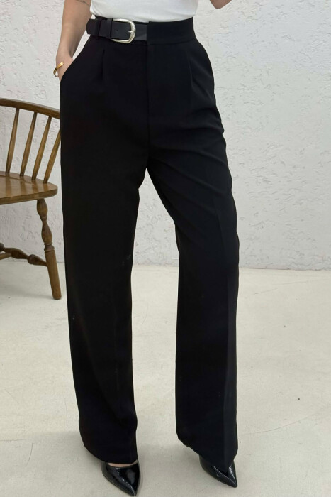 PANTALLONA TE GJERA ME RRIP PER FEMRA NE NGJYRE TE ZEZE - 3