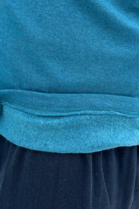 PIZHAME BLUZE E THJESHTE ME BUTONA + TUTA PER MESHKUJ NE NGJYRE GUR KALI - 4