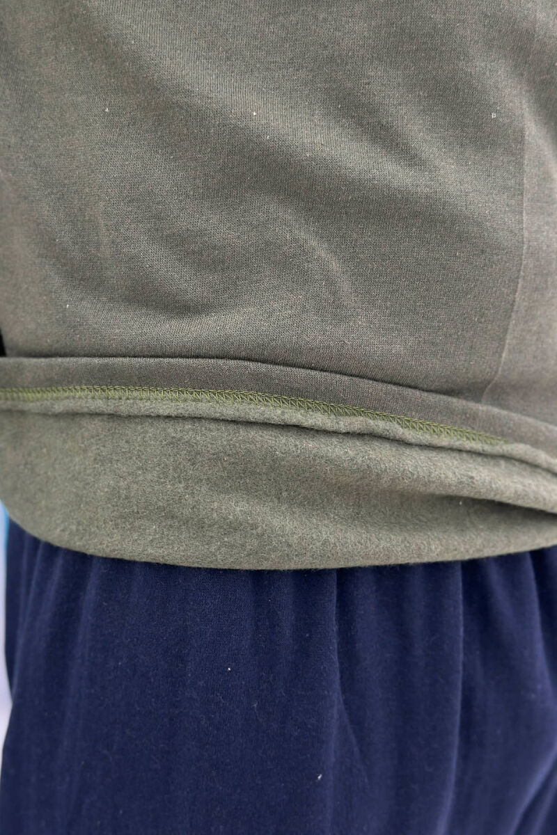 PIZHAME BLUZE ME LOGO TË THJESHTE+TUTA PER MESHKUJ NE NGJYRE ULLI - 3