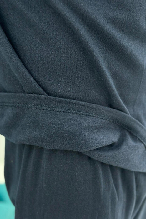 PIZHAME BLUZE ME LOGO TE VOGEL + TUTA PER MESHKUJ NE NGJYRE BLU TE ERRET - 5