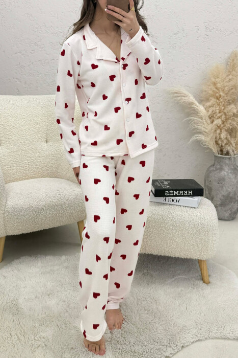 PIZHAME ME DIZAJN ME ZEMRA KEMISHE+TUTA PER FEMRA NE NGJYRE ROZE - 2