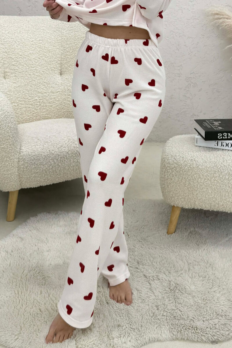 PIZHAME ME DIZAJN ME ZEMRA KEMISHE+TUTA PER FEMRA NE NGJYRE ROZE - 3