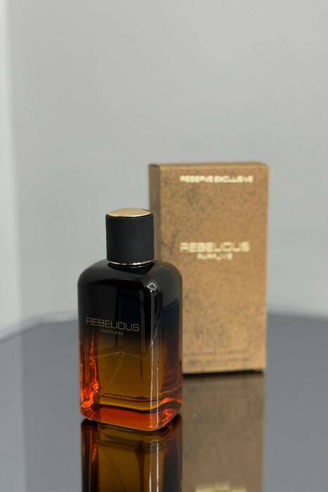 REBELIOUS MEN PERFUME BLACK/ E ZEZE - KLAUDIO FASHION