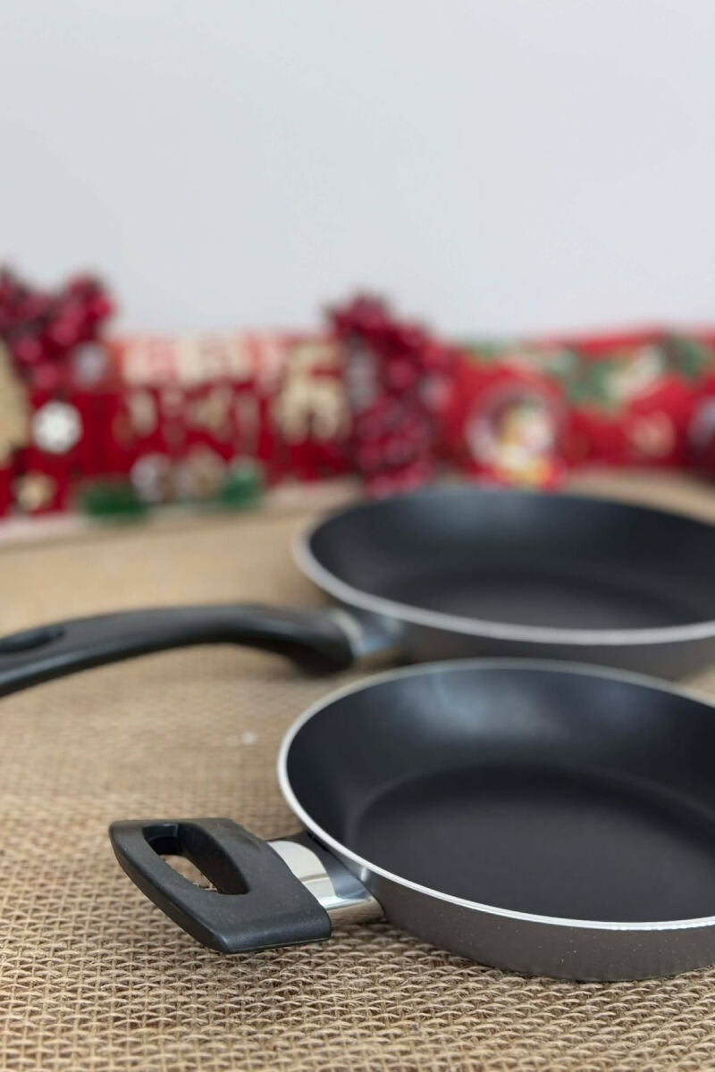 SERVING PAN 16 CM + ECO FRY PAN 20 CM SET GREY/GRI - 5