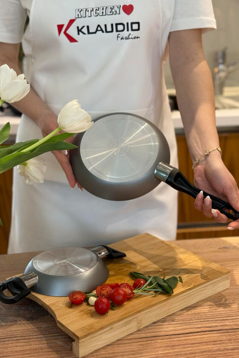 SERVING PAN 16 CM + ECO FRY PAN 20 CM SET GREY/GRI - 10