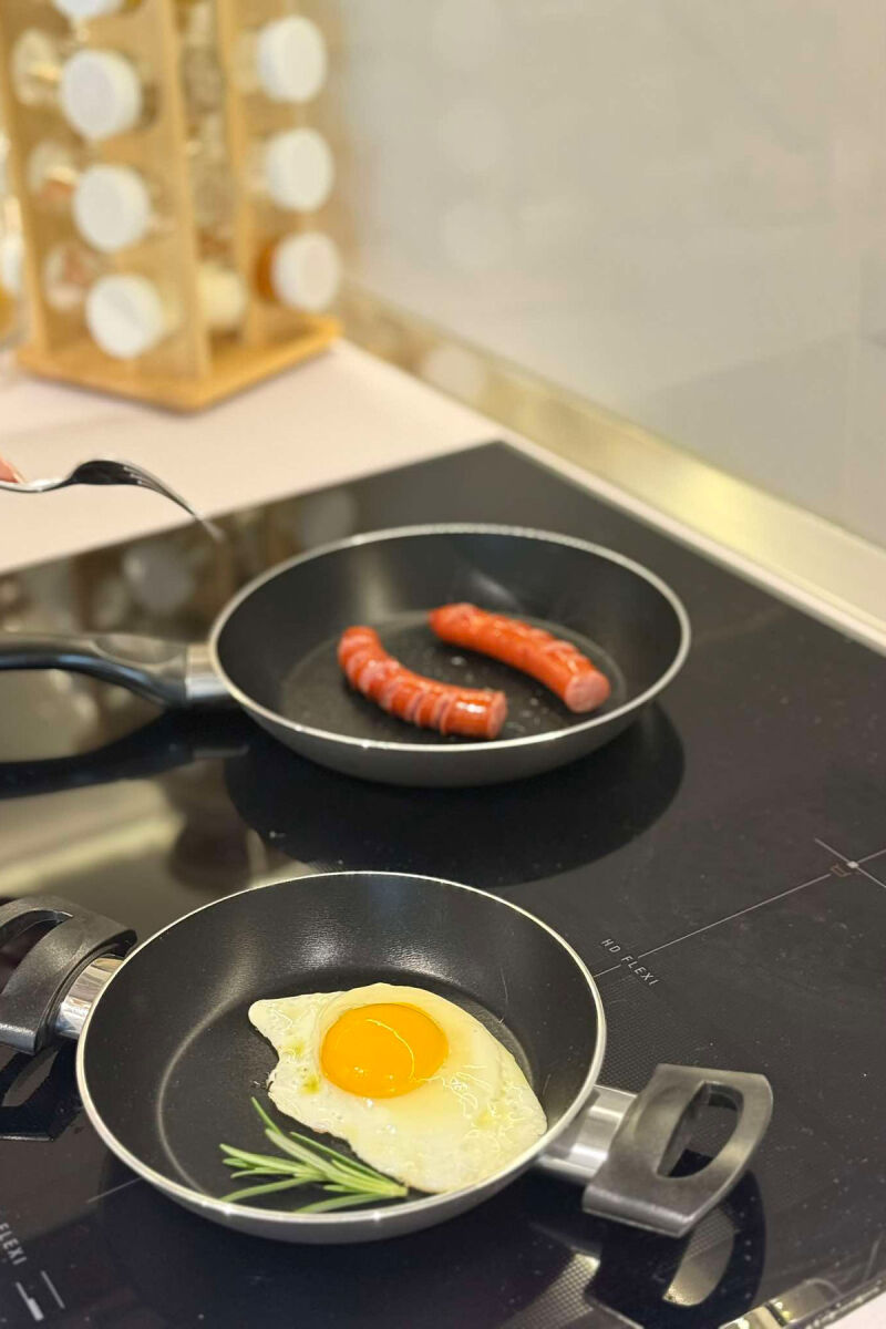 SERVING PAN 16 CM + ECO FRY PAN 20 CM SET GREY/GRI - 11