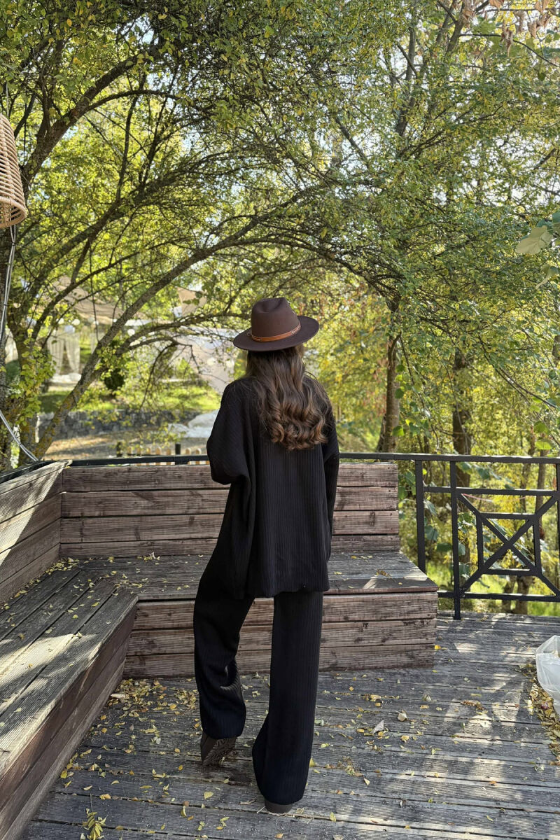 SET I THJESHTË PËR FEMRA NË NGJYRËN E ZEZË - 4