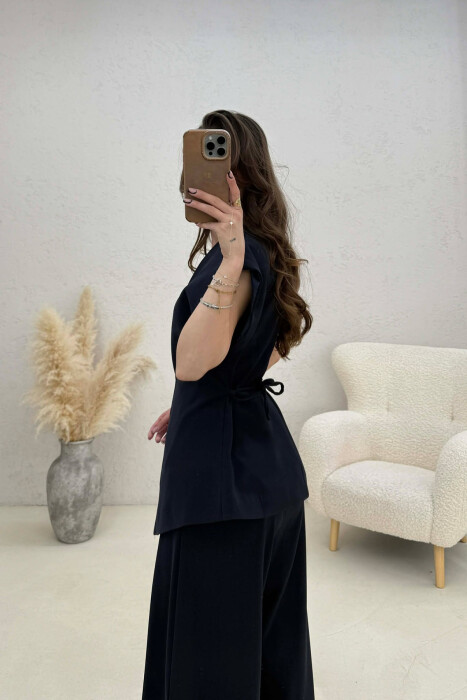 SET JELEK+PANTALLONA PER FEMRA NE NGJYRE BLU TE ERRET - 3