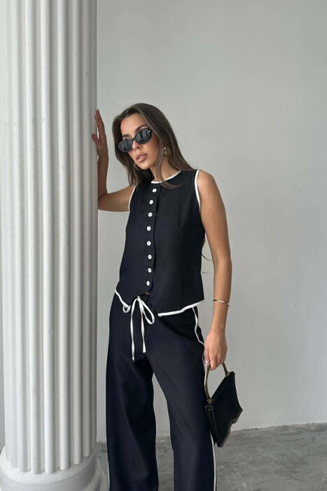 SET JELEK+PANTALLONA PER FEMRA NE NGJYRE TE ZEZE - 2