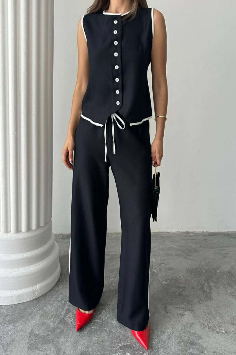 SET JELEK+PANTALLONA PER FEMRA NE NGJYRE TE ZEZE - 4