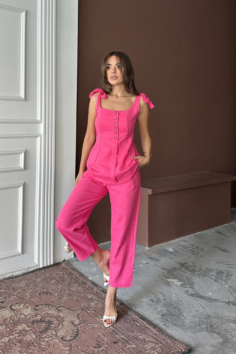 SET KANATIERE+PANTALLONA PER FEMRA NE NGJYRE CIKLAMI - 2