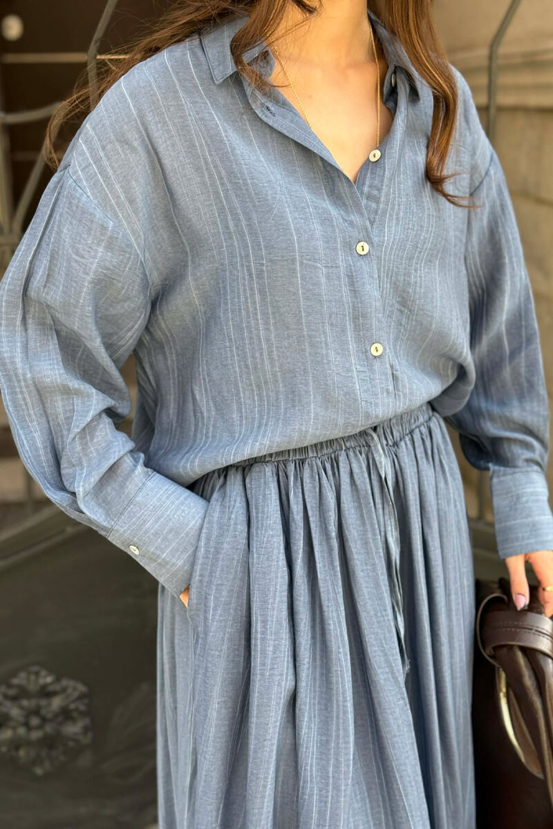 SET KEMISHE+FUND PER FEMRA NE NGJYRE BLU - 2