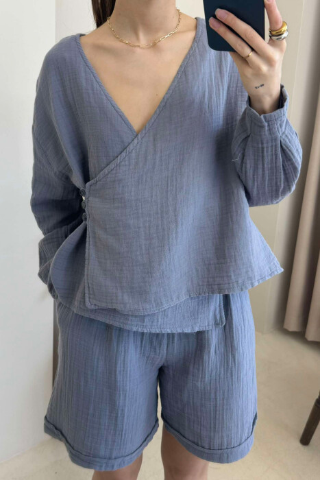 SET LINO PËR FEMRA NË NGJYRËN GRI - 2