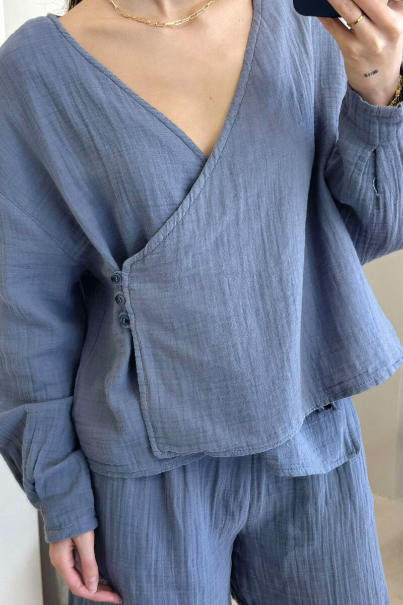 SET LINO PËR FEMRA NË NGJYRËN GRI - 3