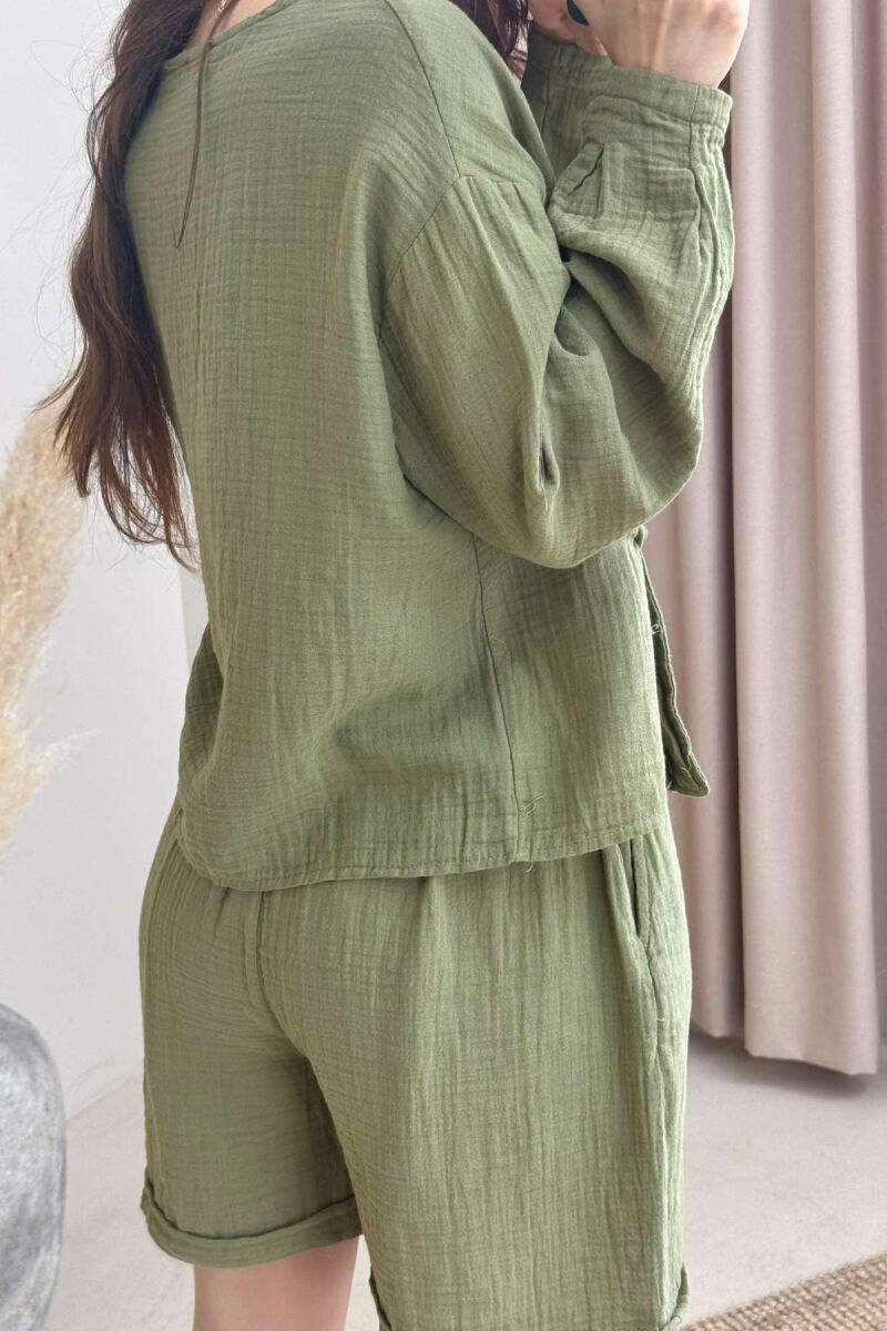 SET LINO PËR FEMRA NË NGJYRËN JESHILE - 3