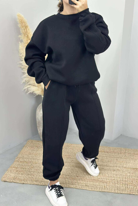 SET ME PUSH PËR FEMRA NË NGJYRËN E ZEZË - 4