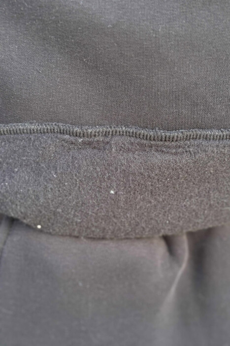 SET NJË NGJYRËSH HOODIE ME SHKRIM PARA+TUTA PËR MESHKUJ NË NGJYRË GRI TË ZBARDHUR - 6