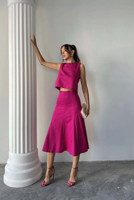 SET NJE NGJYRESH KANATIERE+FUND PER FEMRA NE NGJYRE CIKLAMI - 3