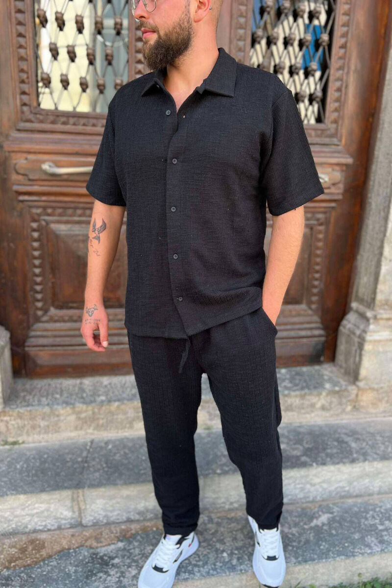 SET NJË NGJYRËSH PËR MESHKUJ NË NGJYRËN E ZEZË - 1