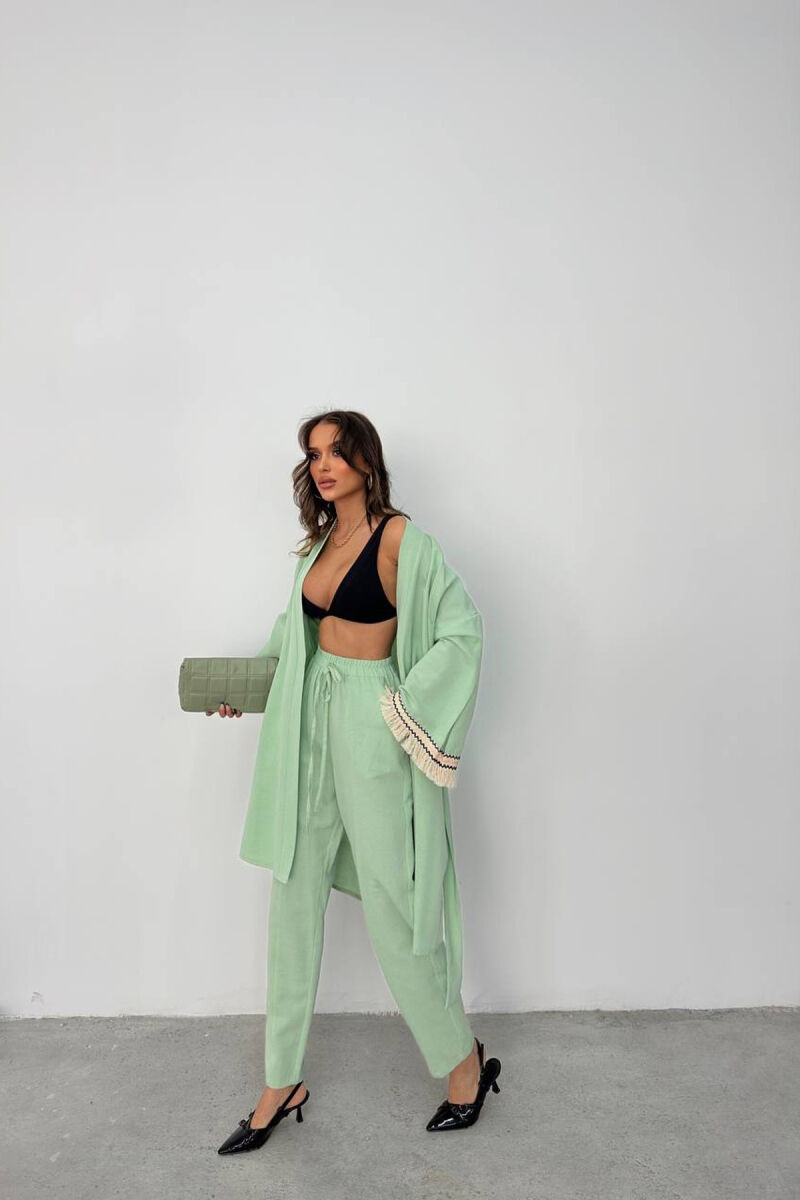 SET PELERINE+PANTALLONA PER FEMRA NE NGJYRE MENTE - 2