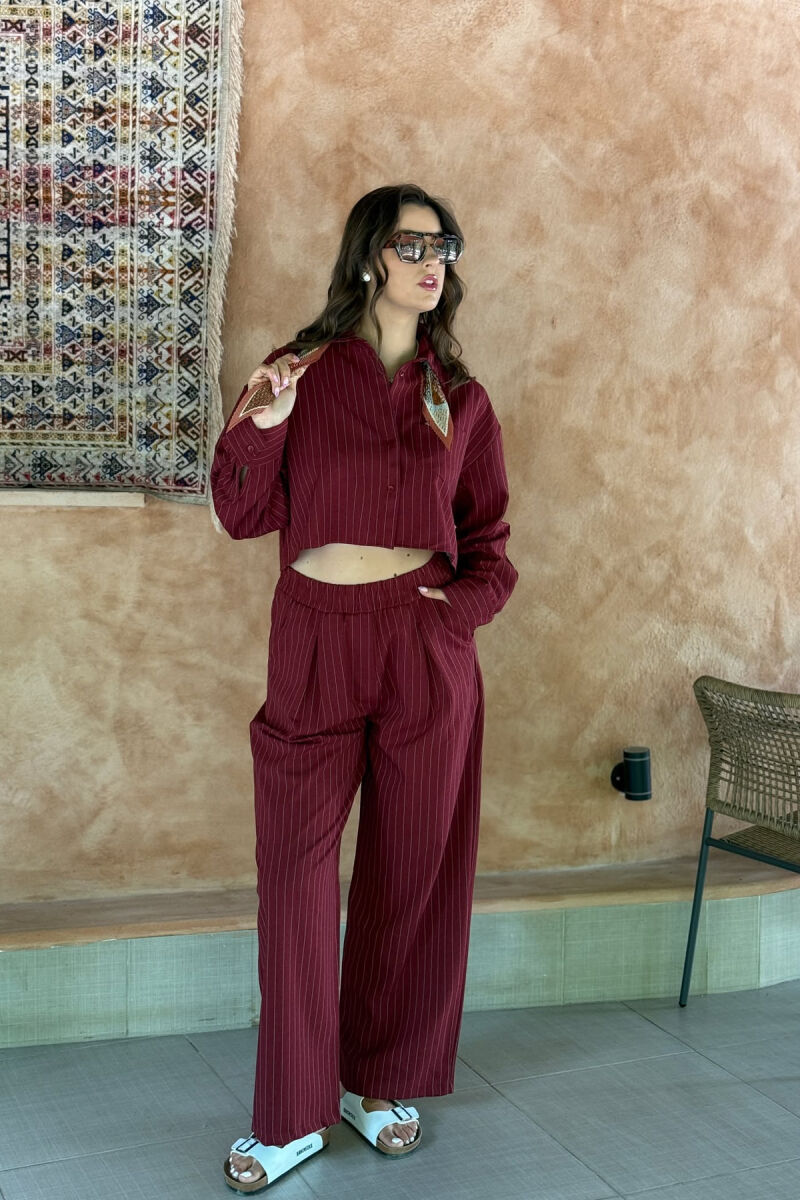 SET PËR FEMRA NË NGJYRËN VISHNJË - 2