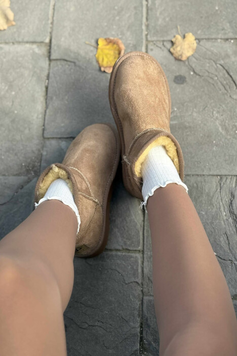 SHORT SIMPLE WOMAN UGG BEIGE/BEZHE - 2