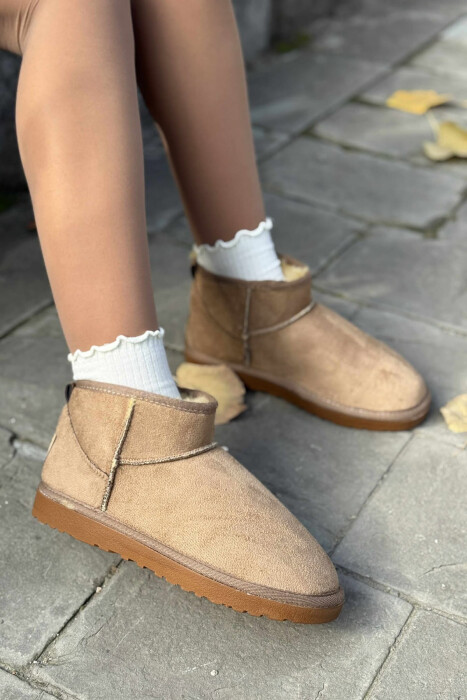 SHORT SIMPLE WOMAN UGG BEIGE/BEZHE - 4