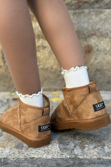 SHORT SIMPLE WOMAN UGG BROWN/KAFE - 3