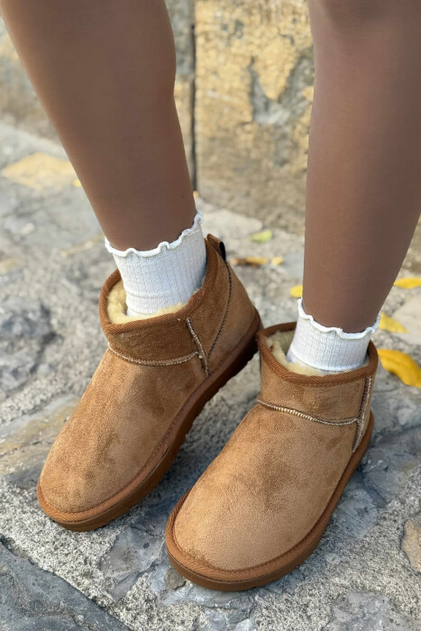 SHORT SIMPLE WOMAN UGG BROWN/KAFE - 4