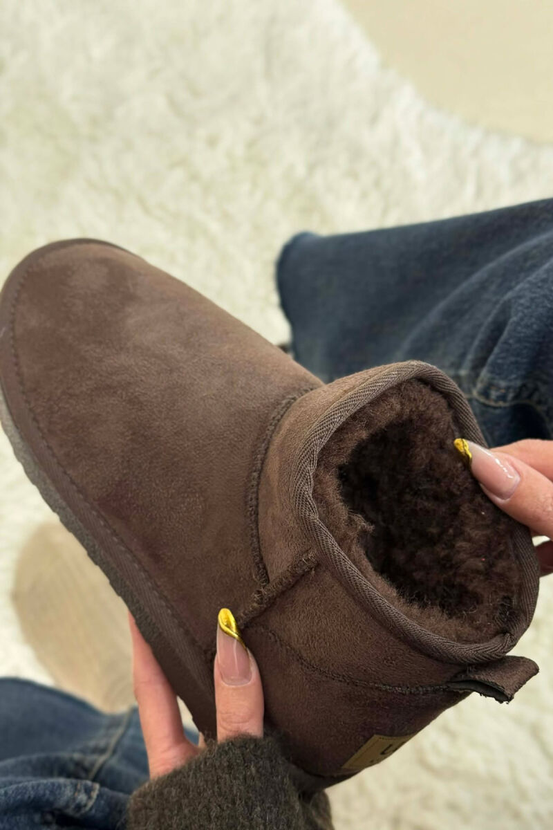 SHORT SIMPLE WOMAN UGG CHOCOLATE/COKOLLATE - 4