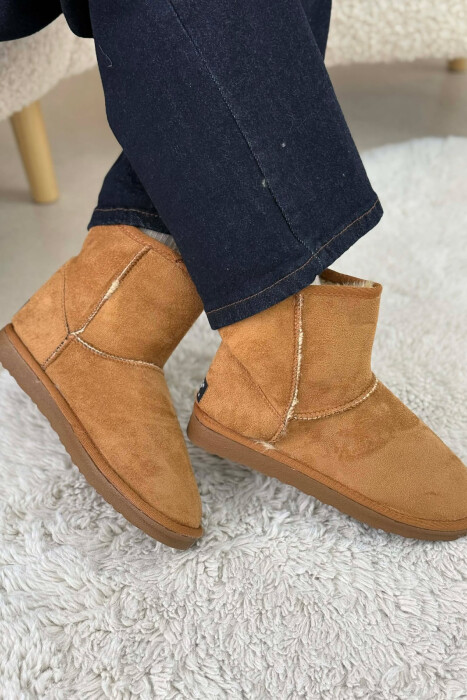 SHORT WOMEN UGG BROWN/KAFE - KLAUDIO FASHION