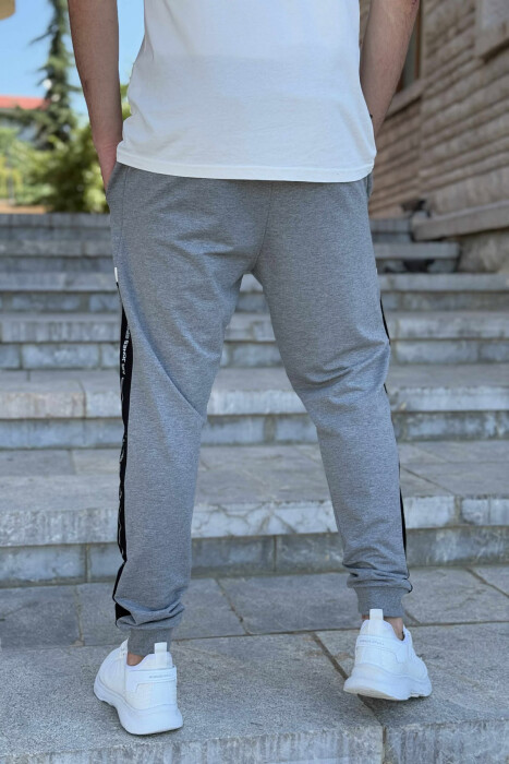 SIDE WRITTINGS SIMPLE MEN JOGGERS GREY/GRI - 4