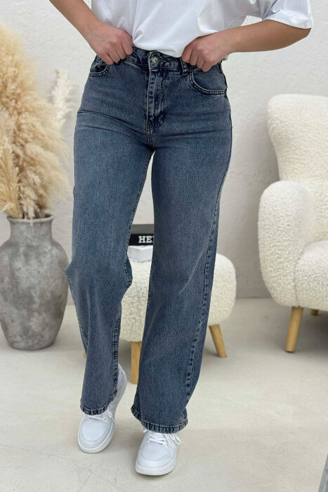 SIMPLE COLOR WOMEN JEANS BLUE/BLU - 2
