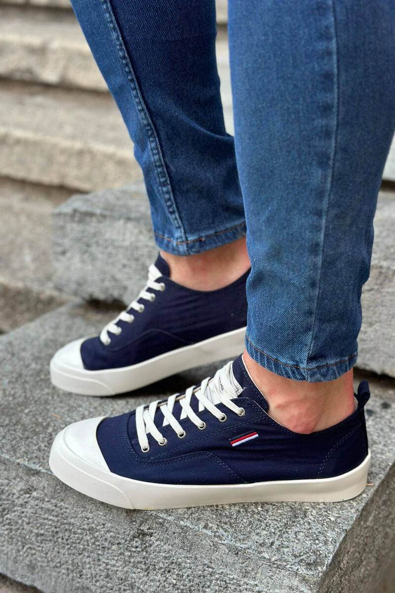 SIMPLE EVERYDAY MAN SNEAKERS BLUE/BLU - 1