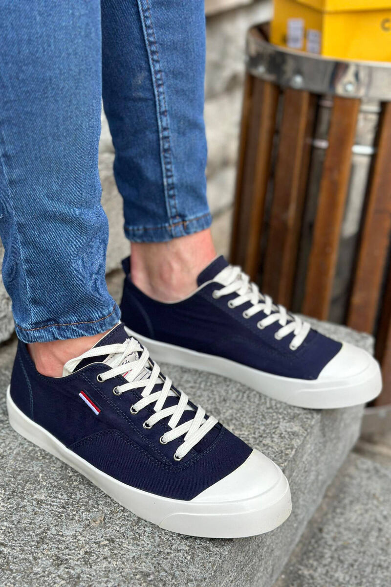 SIMPLE EVERYDAY MAN SNEAKERS BLUE/BLU - 2