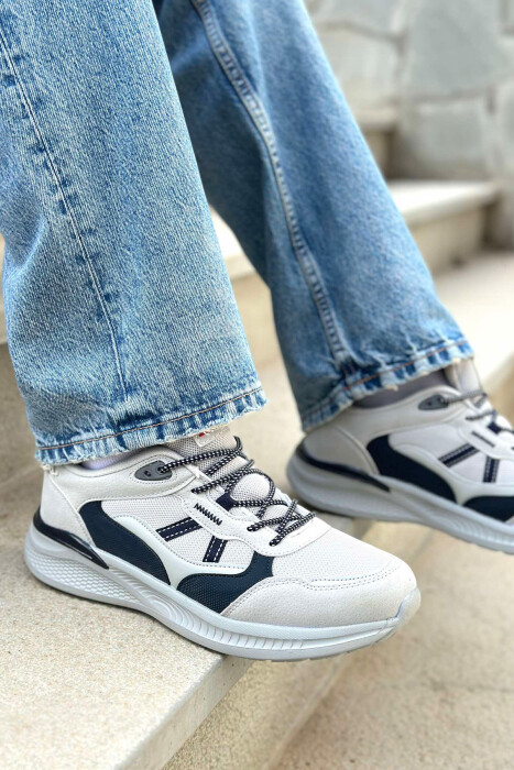 SIMPLE LACING MEN SNEAKERS LIGHT GREY/GZ 