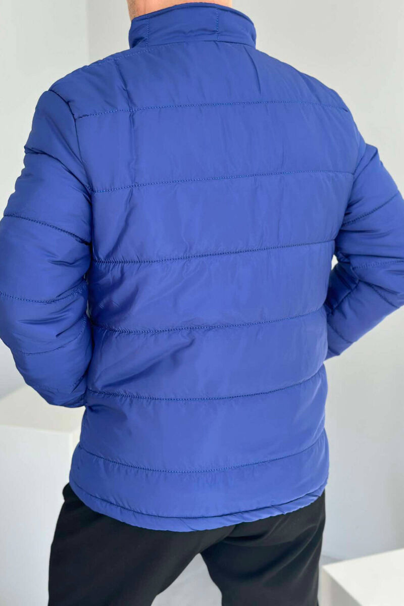 ONE COLOR MEN PUFFER JACKET BLUE/BLU - 2