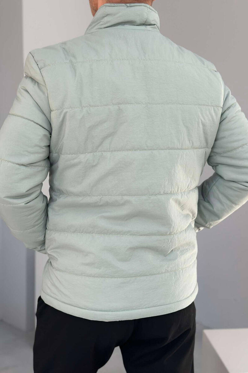 ONE COLOR MEN PUFFER JACKET DARK MINT/MENTE ERRET - 4