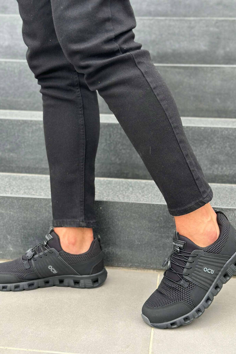 SIMPLE MEN SNEAKERS BLACK/ E ZEZE - 7