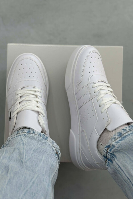 SIMPLE MEN SNEAKERS WHITE-E BARDHE - 2